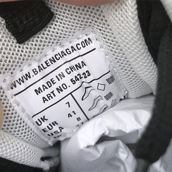 Balenciaga Track Graffiti Sneaker In Black - DopestKickz