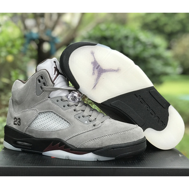 A Ma Maniére x Air Jordan 5 “Light Bone” Sneakers      FD1330-006 - DopestKickz