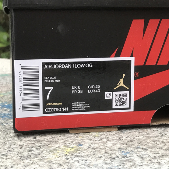 Air Jordan 1 Low Sneaker  CZ0790-141 - DopestKickz