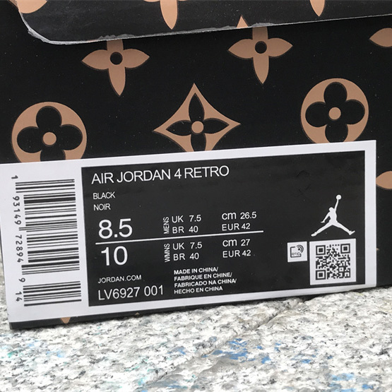 Air Jordan 4 x Louis Vuitton Sneaker     LV6927-001 - DopestKickz