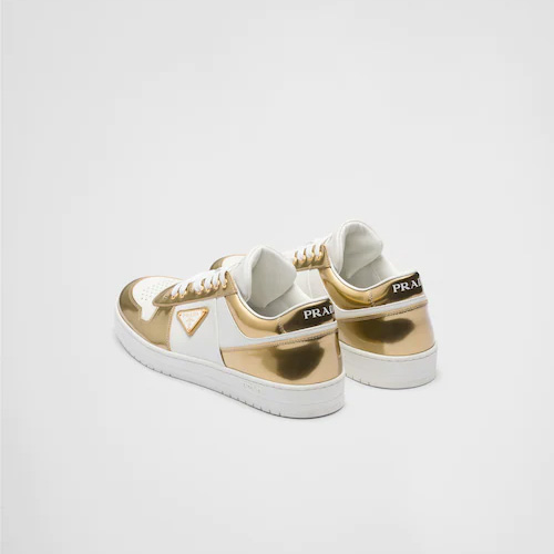 Prada Downtown Leather Sneakers - DopestKickz