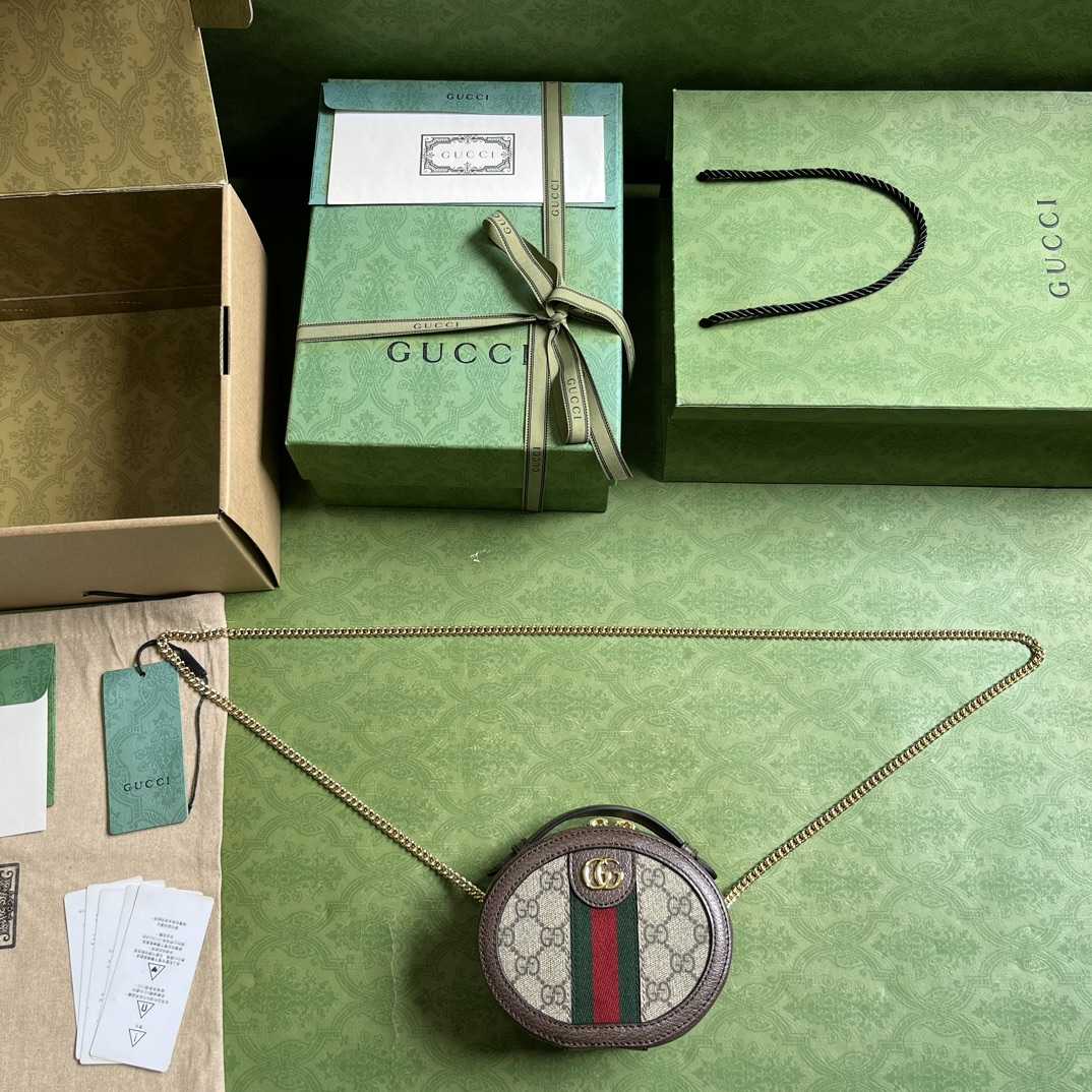 Gucci Ophidia Mini Chain Bag(15-15-7cm) - DopestKickz