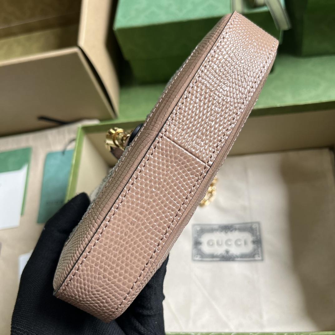 Gucci Jackie 1961 Mini Crystal GG Lizard Bag  (19x13x3cm) - DopestKickz