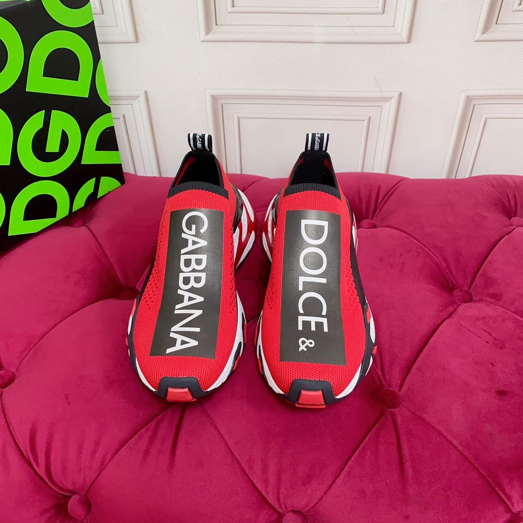 Dolce & Gabbana Stretch Mesh Fast Sneakers - DopestKickz