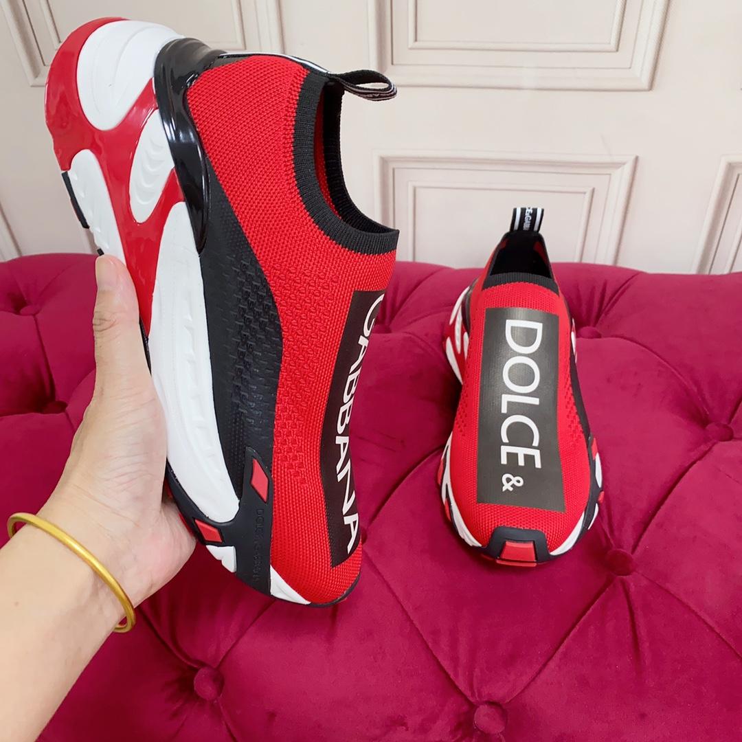 Dolce & Gabbana Stretch Mesh Fast Sneakers - DopestKickz