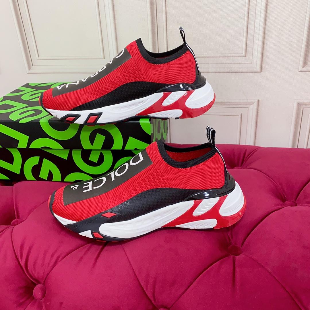 Dolce & Gabbana Stretch Mesh Fast Sneakers - DopestKickz