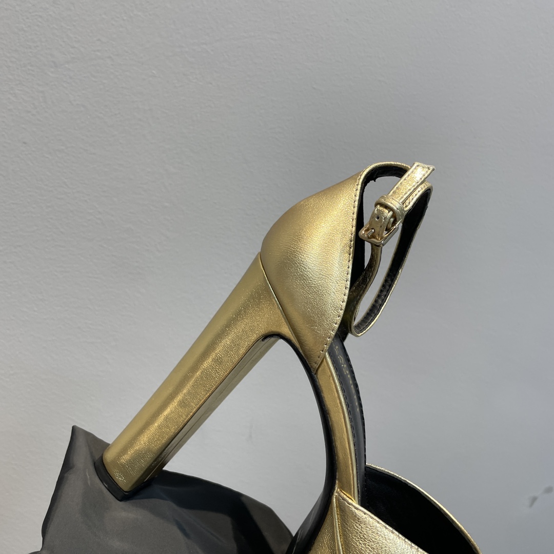 Saint Laurent Platform Sandals - DopestKickz