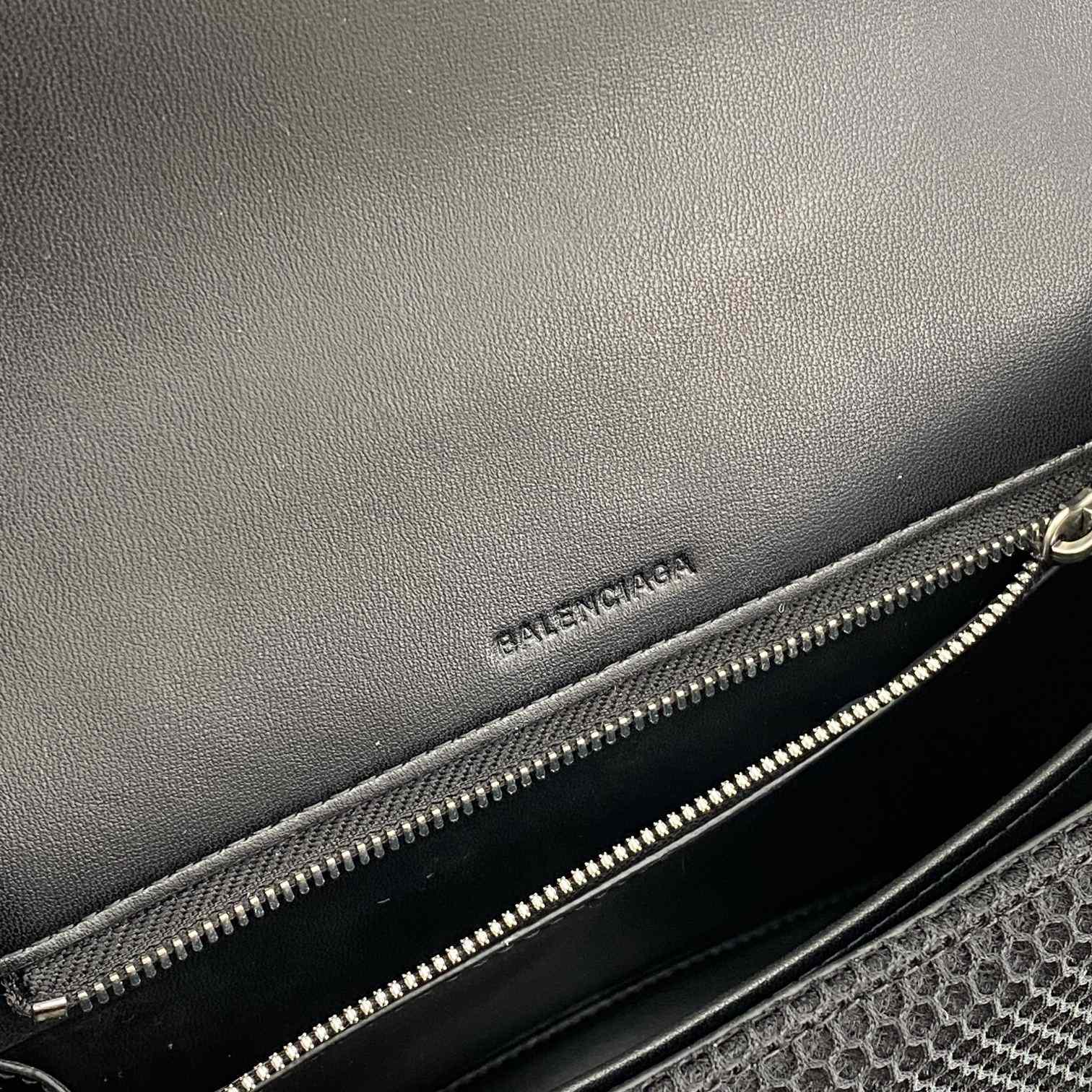 Balenciaga SneakerHead Medium Handbag In Black - DopestKickz