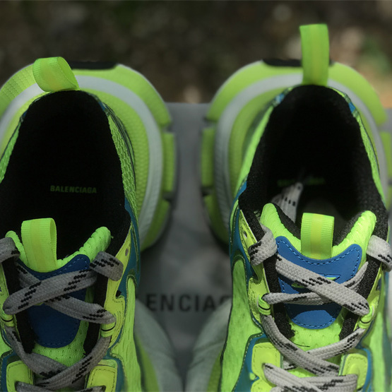 Balenciaga 3XL Trainers In Fluo Yellow  - DopestKickz