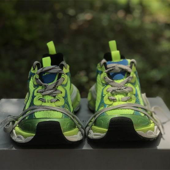 Balenciaga 3XL Trainers In Fluo Yellow  - DopestKickz
