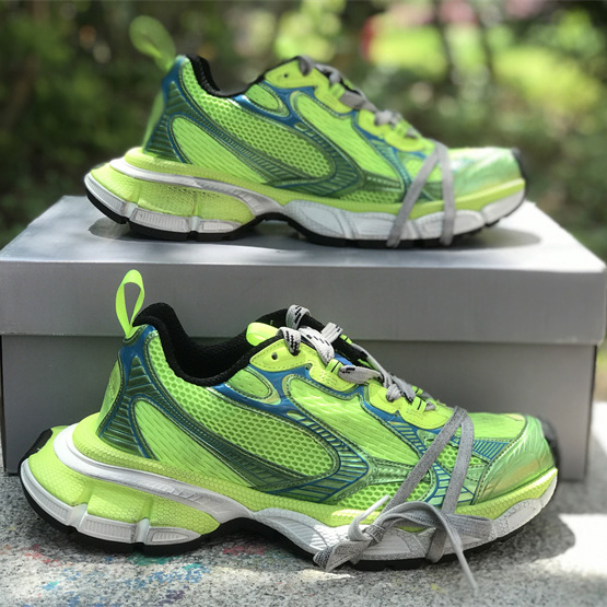 Balenciaga 3XL Trainers In Fluo Yellow  - DopestKickz