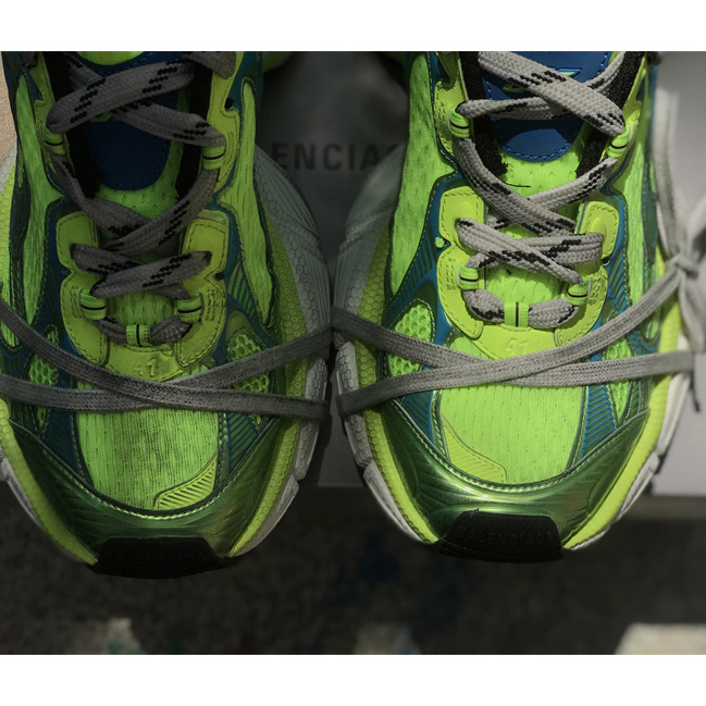 Balenciaga 3XL Trainers In Fluo Yellow  - DopestKickz