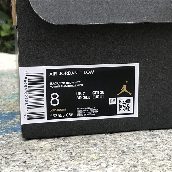 Air Jordan 1 Low Sneaker      553558-066 - DopestKickz