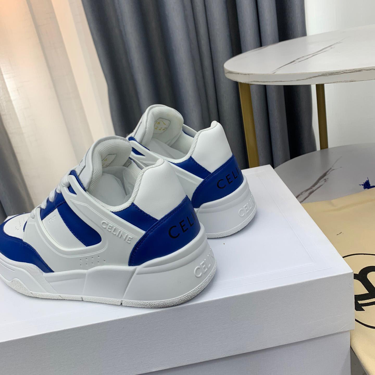 Celine CT-07 Celine Trainer Low Lace-up Sneaker In Calfskin - DopestKickz