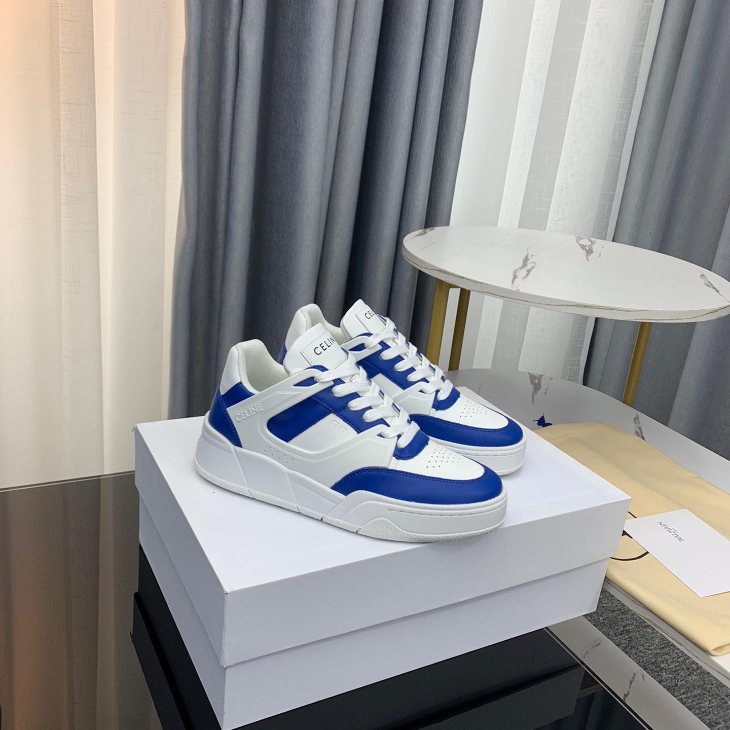 Celine CT-07 Celine Trainer Low Lace-up Sneaker In Calfskin - DopestKickz