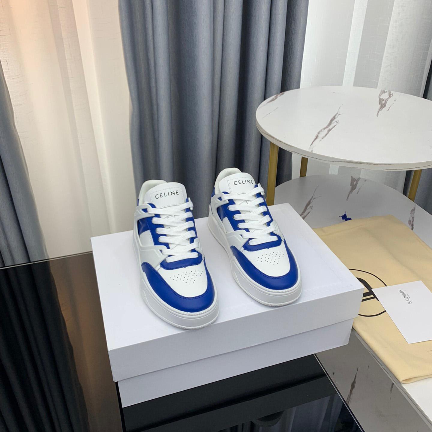 Celine CT-07 Celine Trainer Low Lace-up Sneaker In Calfskin - DopestKickz