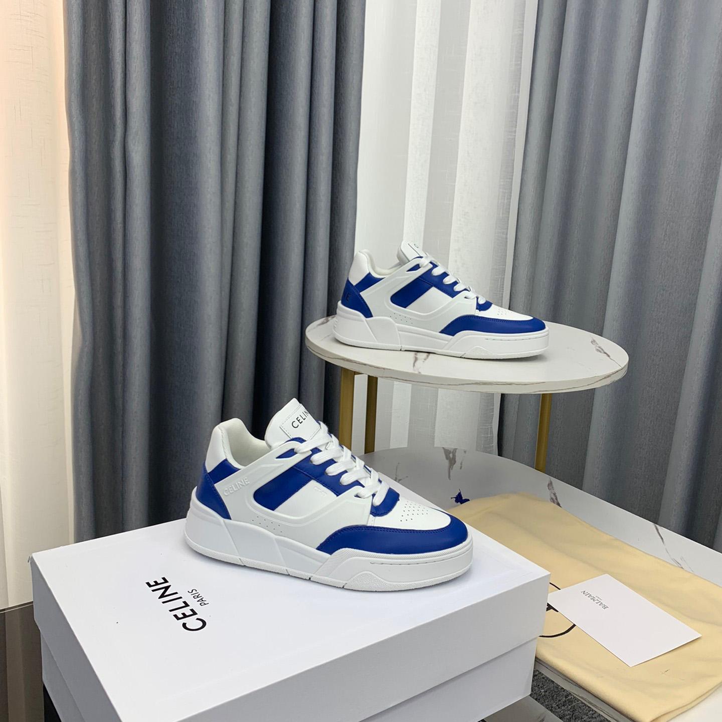 Celine CT-07 Celine Trainer Low Lace-up Sneaker In Calfskin - DopestKickz