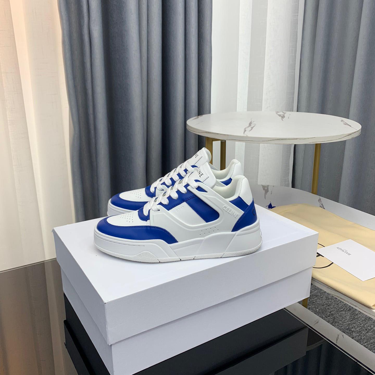 Celine CT-07 Celine Trainer Low Lace-up Sneaker In Calfskin - DopestKickz