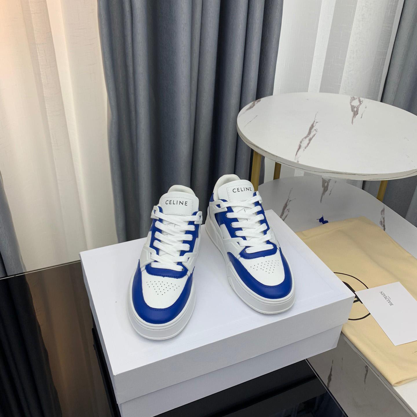 Celine CT-07 Celine Trainer Low Lace-up Sneaker In Calfskin - DopestKickz