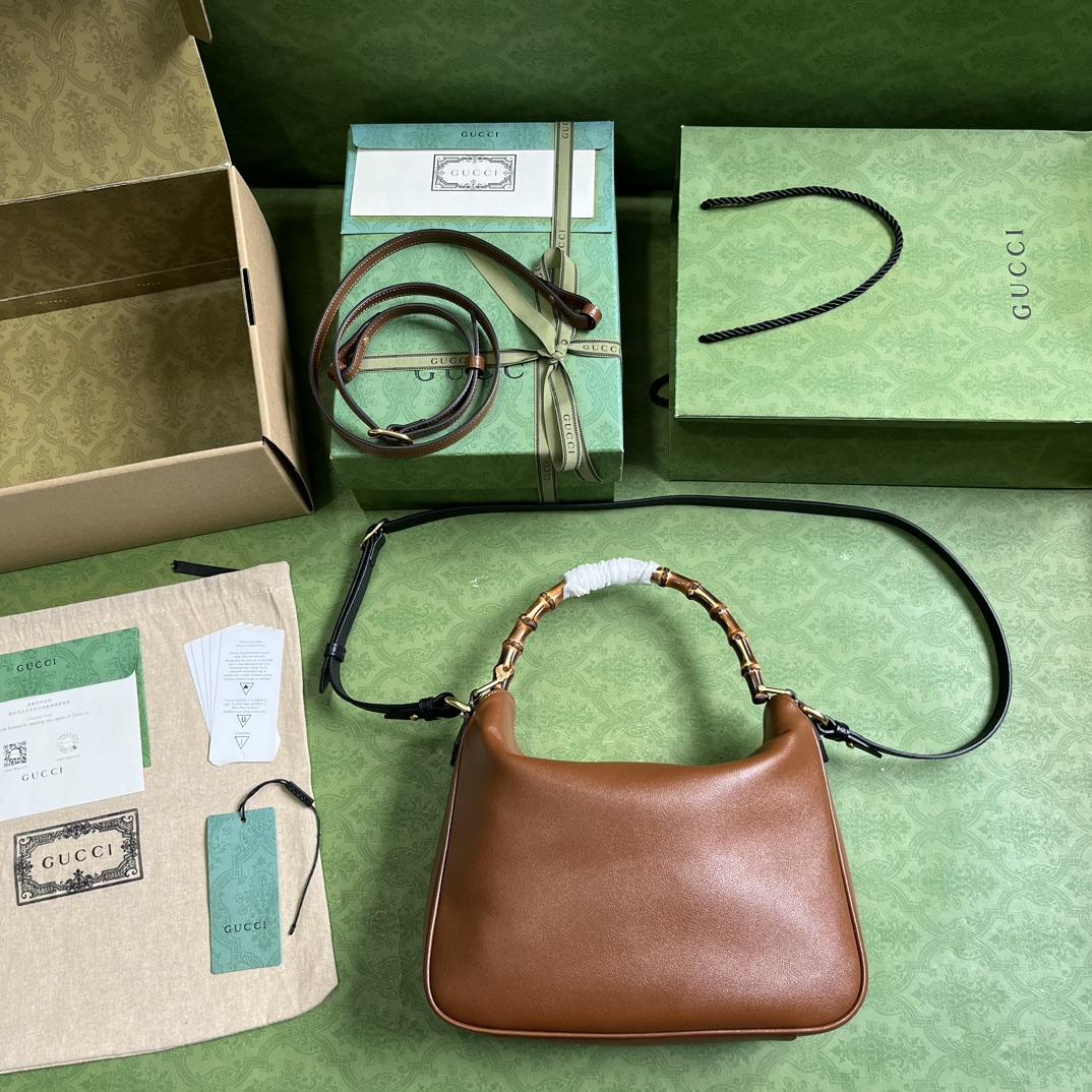 Gucci Diana Medium Shoulder Bag(30-23-6.5cm) - DopestKickz