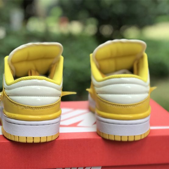 Nike Dunk Low Twist “Vivid Sulfur” Sneakers        DZ2794-100 - DopestKickz