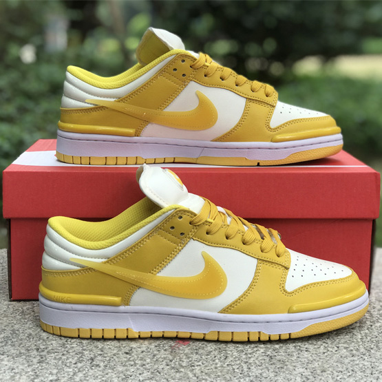 Nike Dunk Low Twist “Vivid Sulfur” Sneakers        DZ2794-100 - DopestKickz