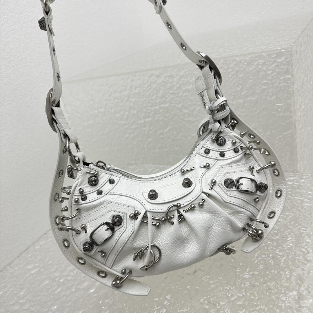 Balenciaga Women's Le Cagole Shoulder Bag(26-16-9.9cm) - DopestKickz