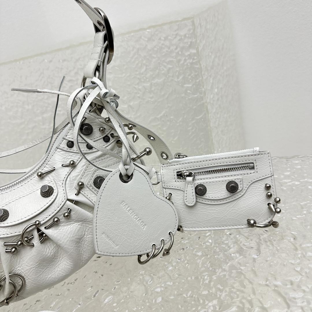 Balenciaga Women's Le Cagole Shoulder Bag(26-16-9.9cm) - DopestKickz