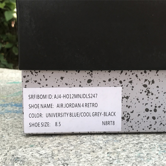 Air Jordan 4 Retro UNC PE Sneaker     AJ4-HO12MNJDLS247 - DopestKickz