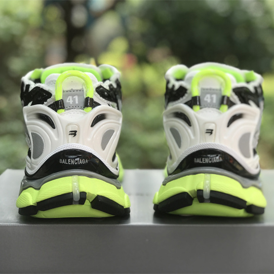 Balenciaga Runner Sneaker In White - DopestKickz