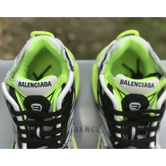 Balenciaga Runner Sneaker In White - DopestKickz