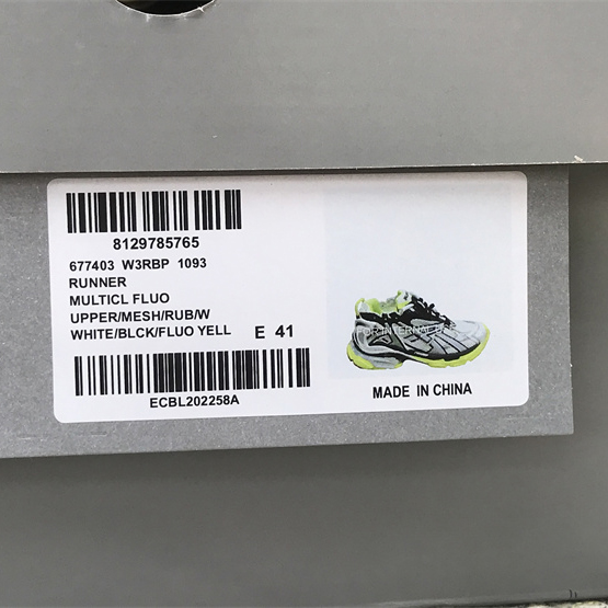 Balenciaga Runner Sneaker In White - DopestKickz