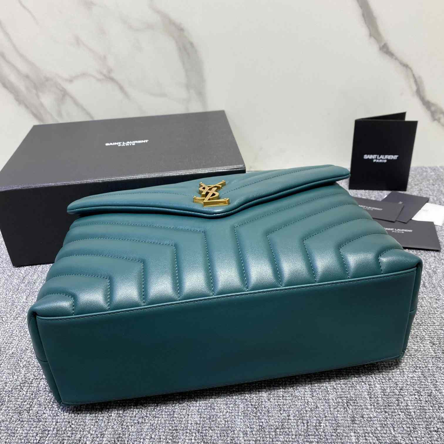 Saint Laurent Loulou Medium Chain Shoulder Bag - DopestKickz