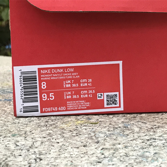 Nike Dunk Low “Midnight Navy” Sneakers     FD9749-400 - DopestKickz