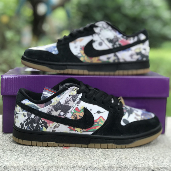 Supreme x Nike SB Dunk Low “Rammellzee”  Sneakers     FD8778-001 - DopestKickz