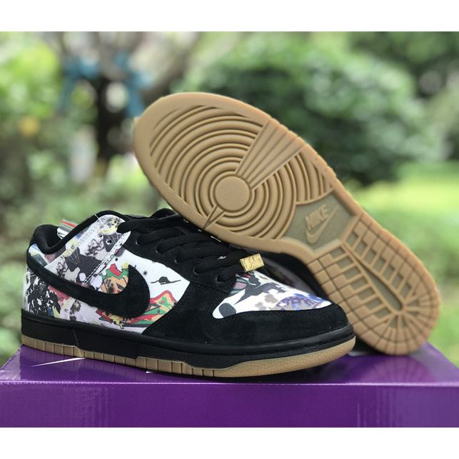 Supreme x Nike SB Dunk Low “Rammellzee”  Sneakers     FD8778-001 - DopestKickz
