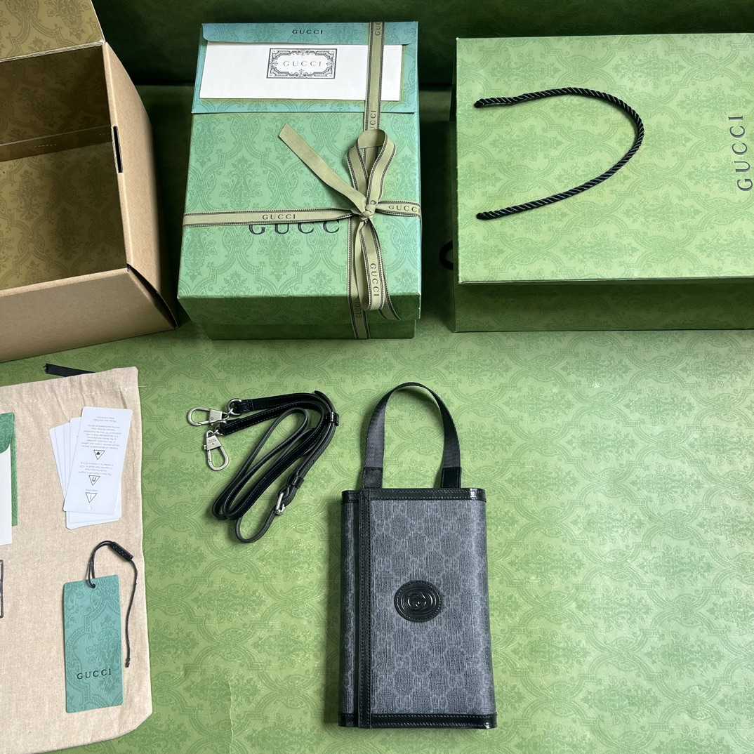 Gucci GG Top Handle Wallet(20-16-8.5cm) - DopestKickz