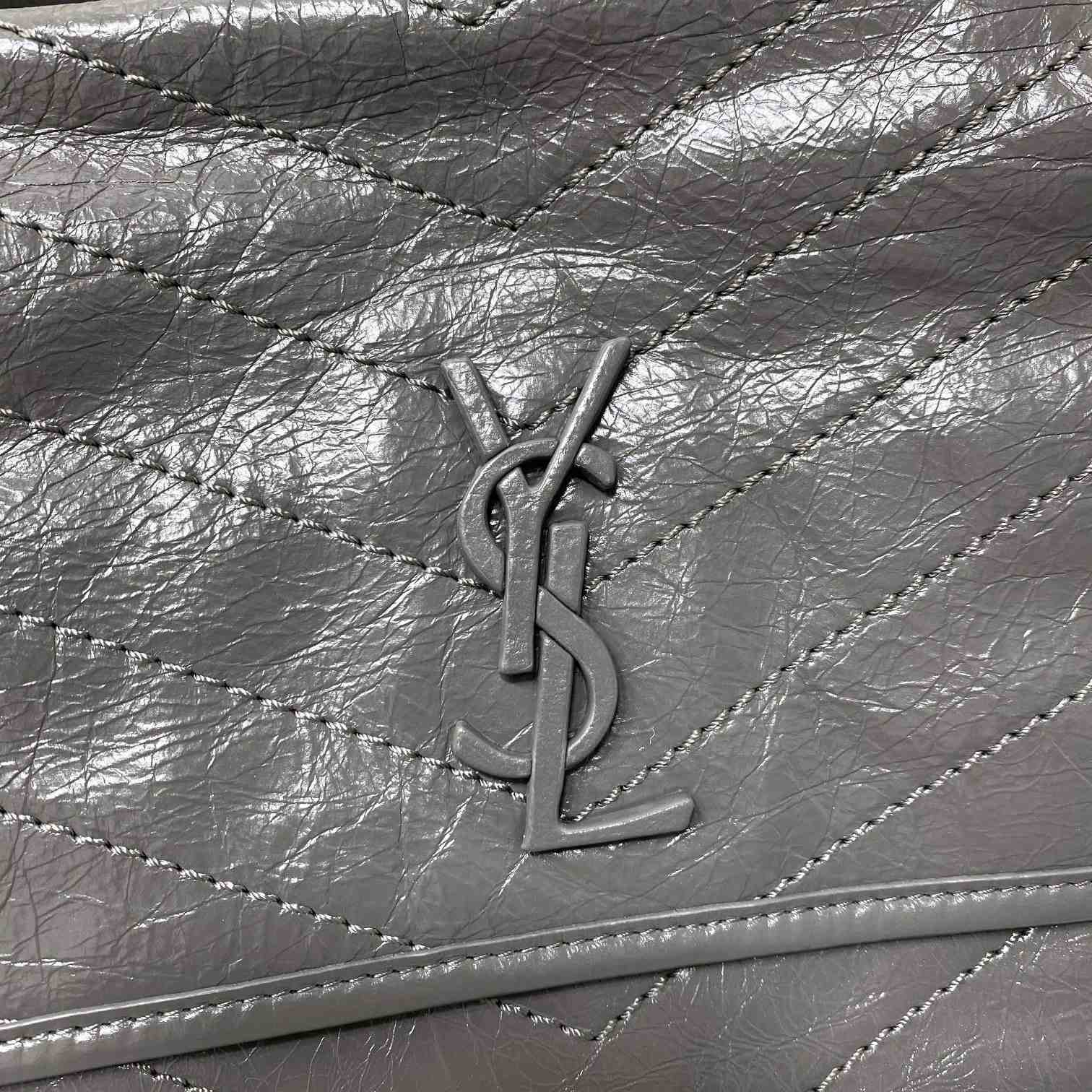 Saint Laurent Niki Medium Chain Bag In Crinkled Vintage Leather  - DopestKickz