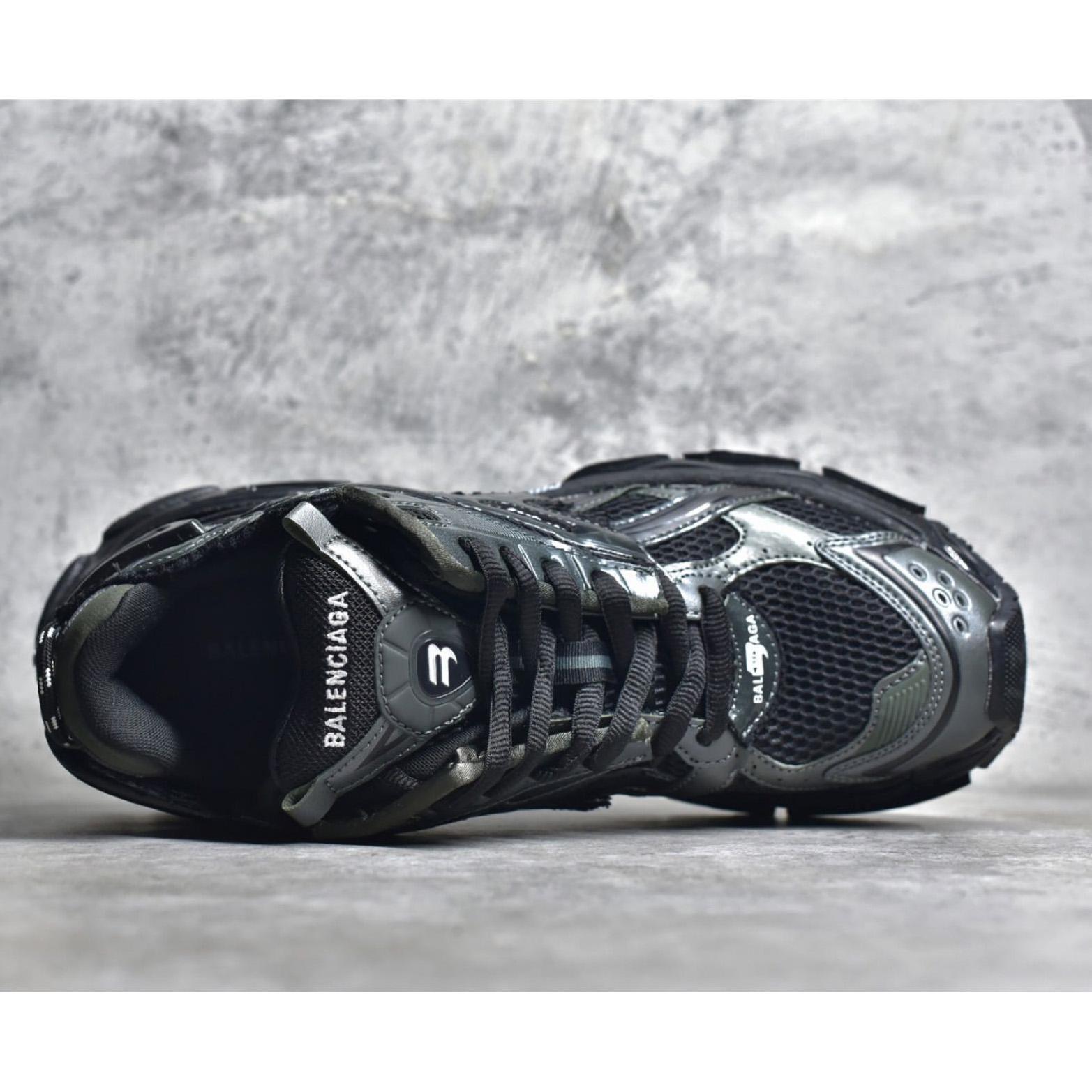 Balenciaga Runner Sneaker In Black - DopestKickz