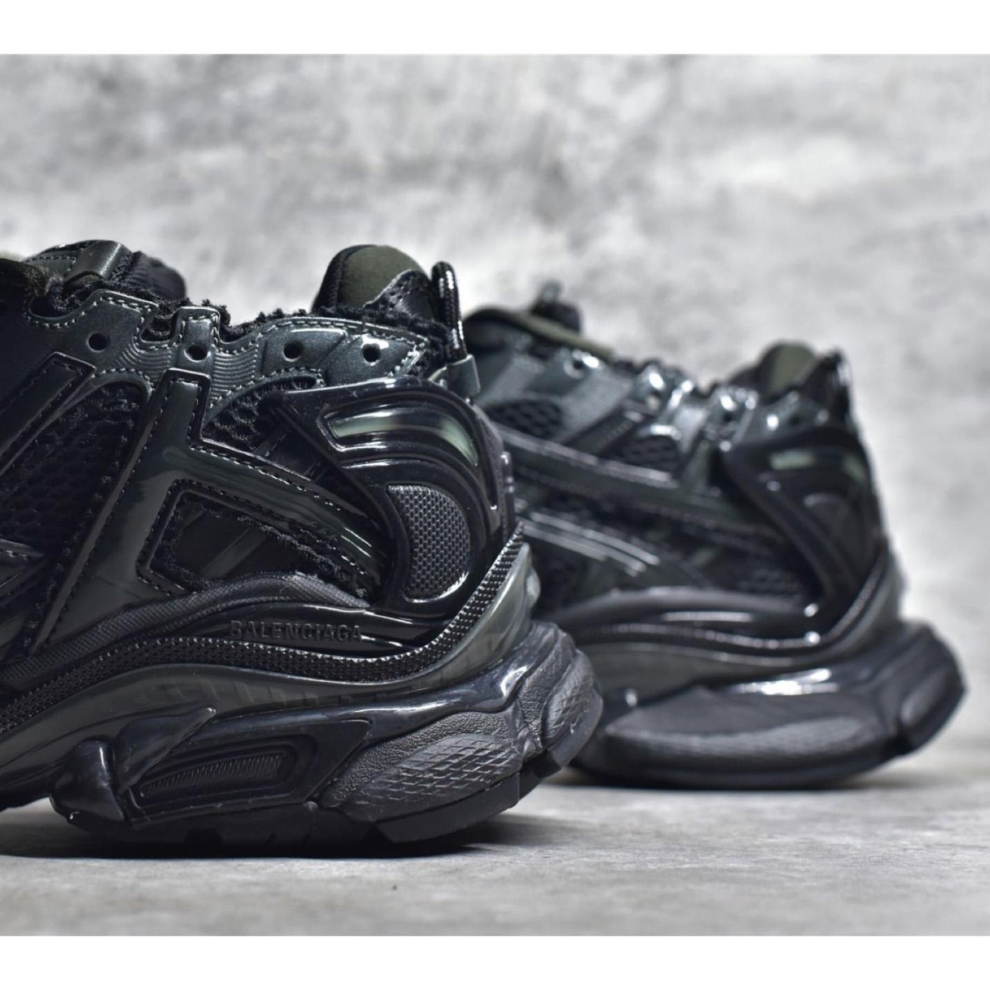 Balenciaga Runner Sneaker In Black - DopestKickz