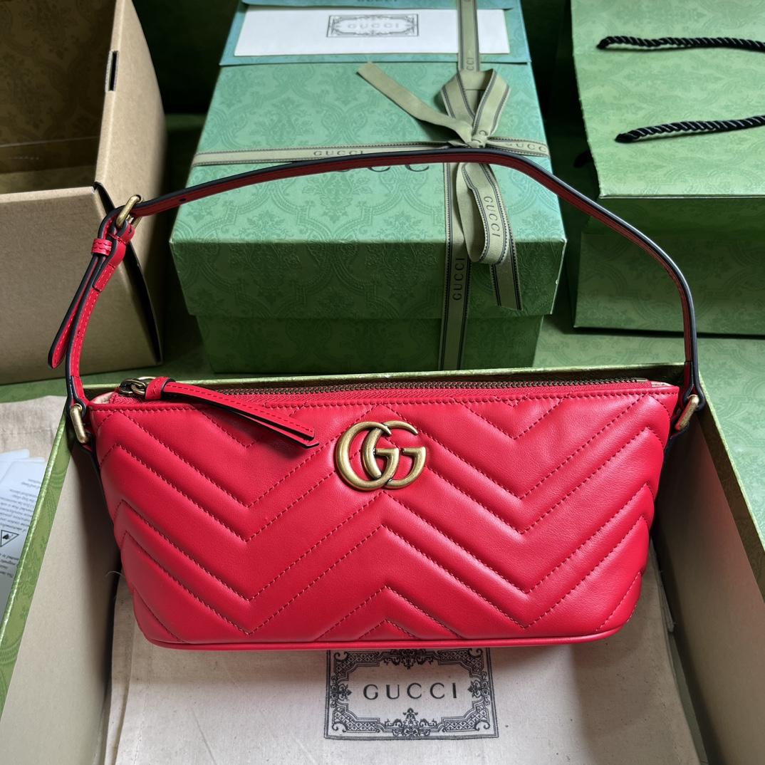 Gucci GG Marmont Small Shoulder Bag(23-12-10cm) - DopestKickz