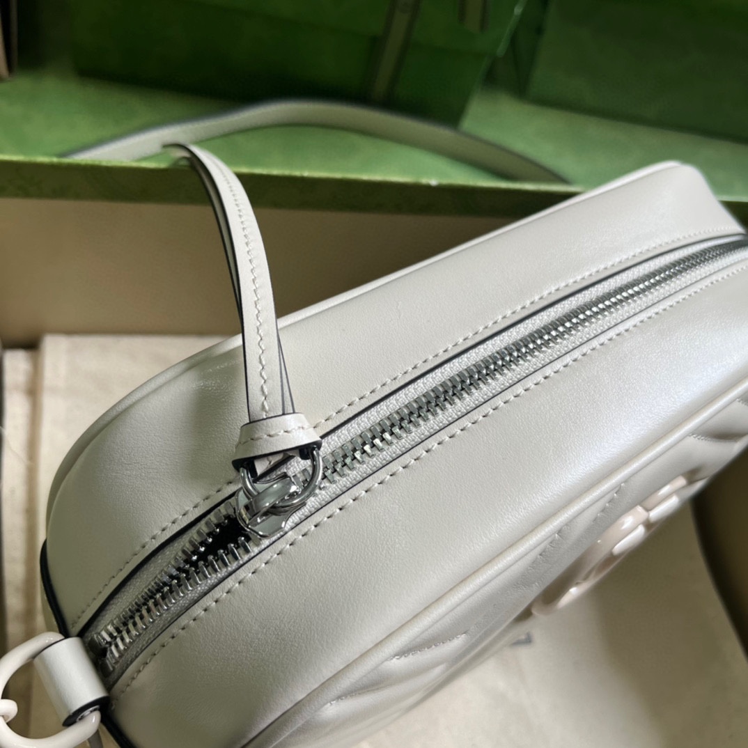 Gucci GG Marmont Matelassé Shoulder Bag(24*13*7cm) - DopestKickz