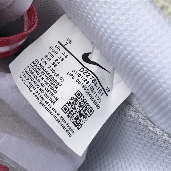 Nike Air Force 1 Low 'Red Gingham' Sneaker       DZ2784-101 - DopestKickz