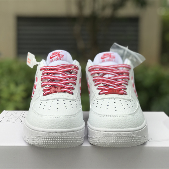 Nike Air Force 1 Low 'Red Gingham' Sneaker       DZ2784-101 - DopestKickz