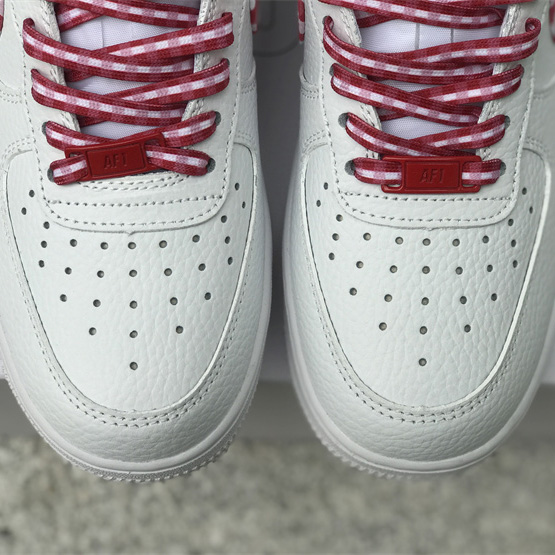 Nike Air Force 1 Low 'Red Gingham' Sneaker       DZ2784-101 - DopestKickz