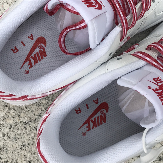 Nike Air Force 1 Low 'Red Gingham' Sneaker       DZ2784-101 - DopestKickz