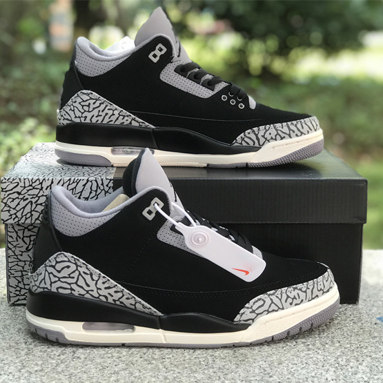 Air Jordan 3 WMNS “Off Noir” Sneakers   CK9246-001  - DopestKickz