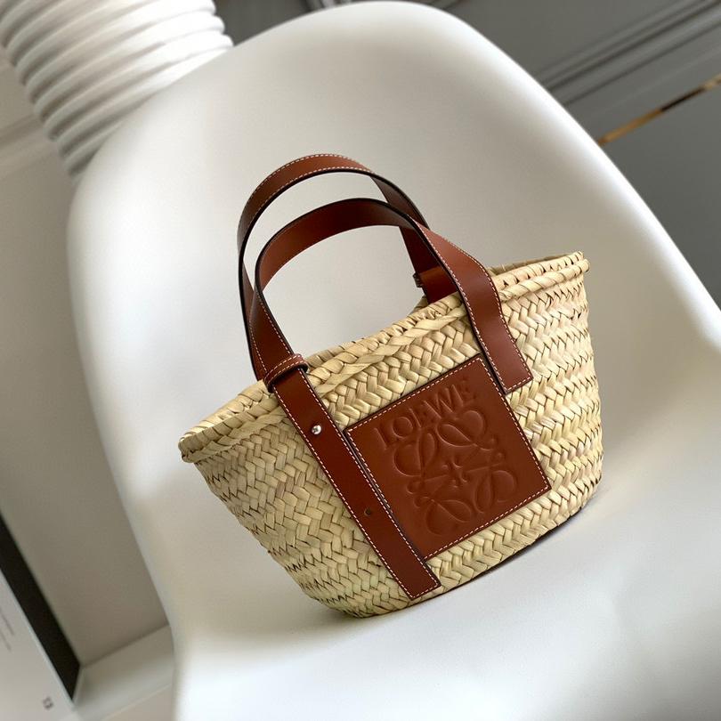 Loewe Basket Bag Woven Raffia  (33*17*13cm ) - DopestKickz