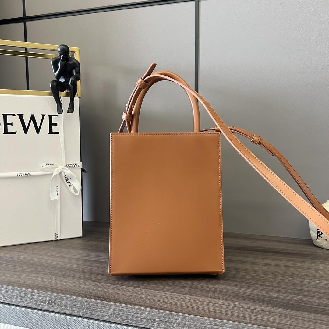 Loewe Standard A5 Tote In Sleek Calfskin - DopestKickz