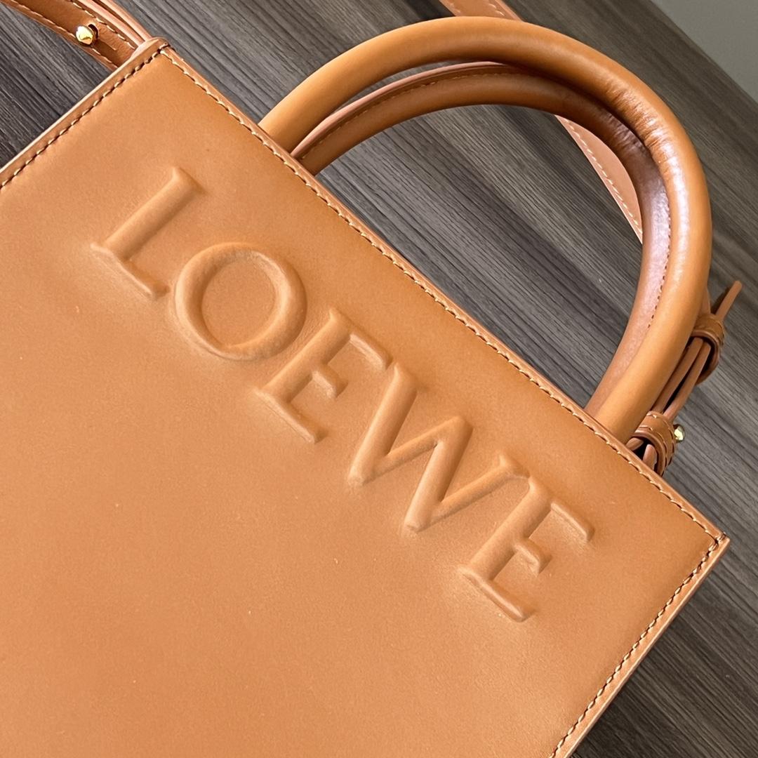 Loewe Standard A5 Tote In Sleek Calfskin - DopestKickz